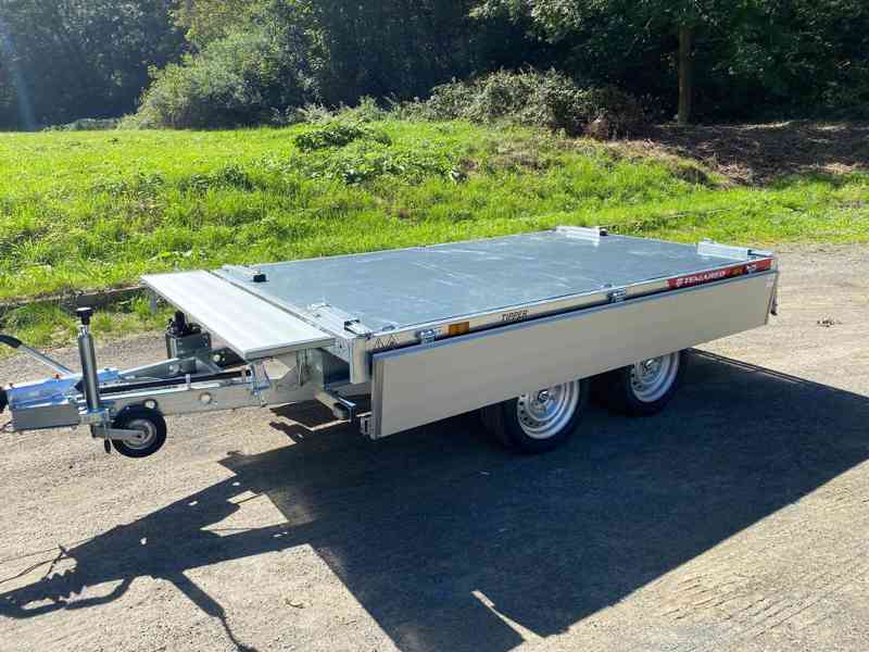 Sklápěcí přívěs TEMARED TIPPER 253x152cm 2000kg - foto 4