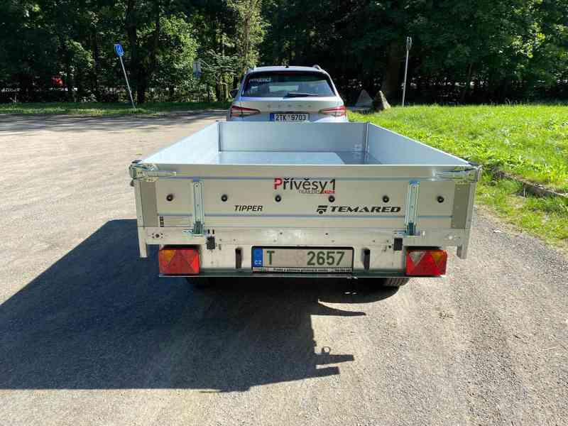  Sklápěcí přívěs TEMARED TIPPER 253x152cm 2000kg - foto 5