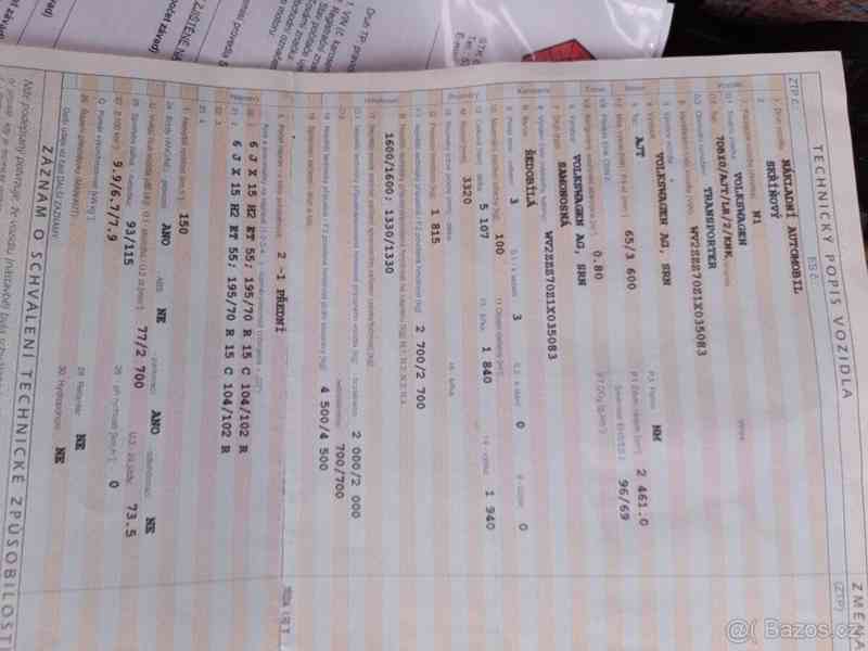 Volkswagen Transporter 2,5 T4,obytný - foto 16