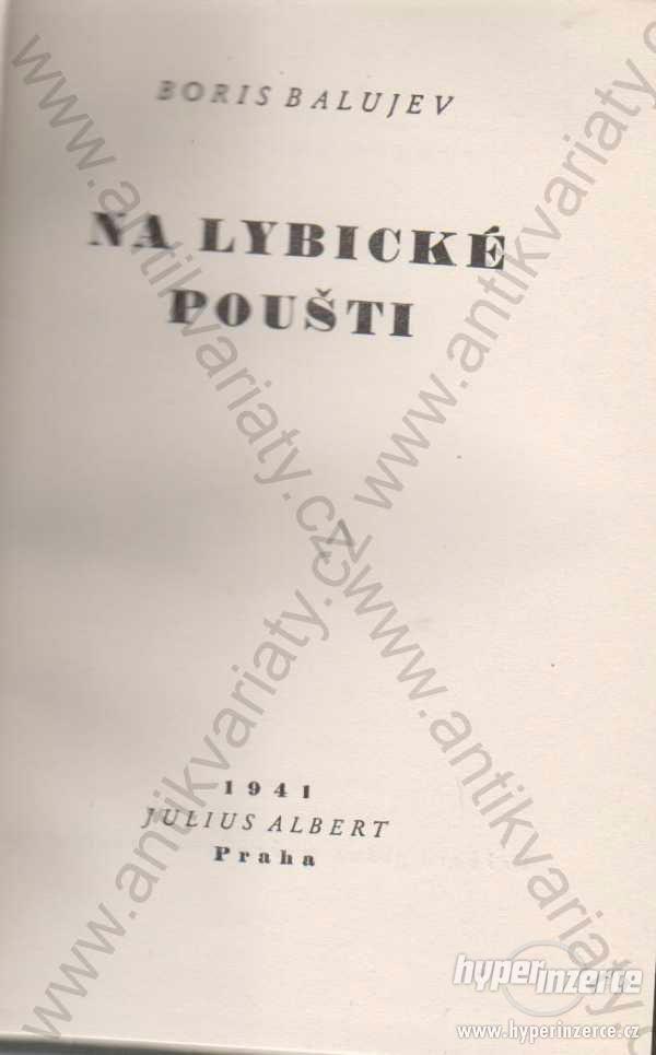 Na Lybické poušti  Boris Balujev 1941 - foto 1
