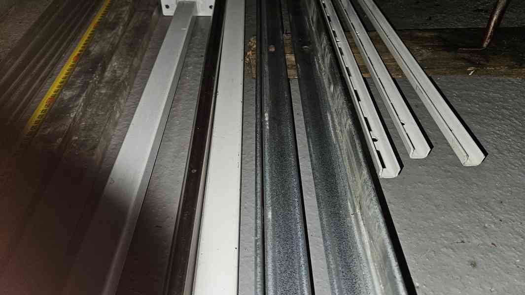 Ocelové a hliníkové profily viz foto cena za vše dohromady - foto 4
