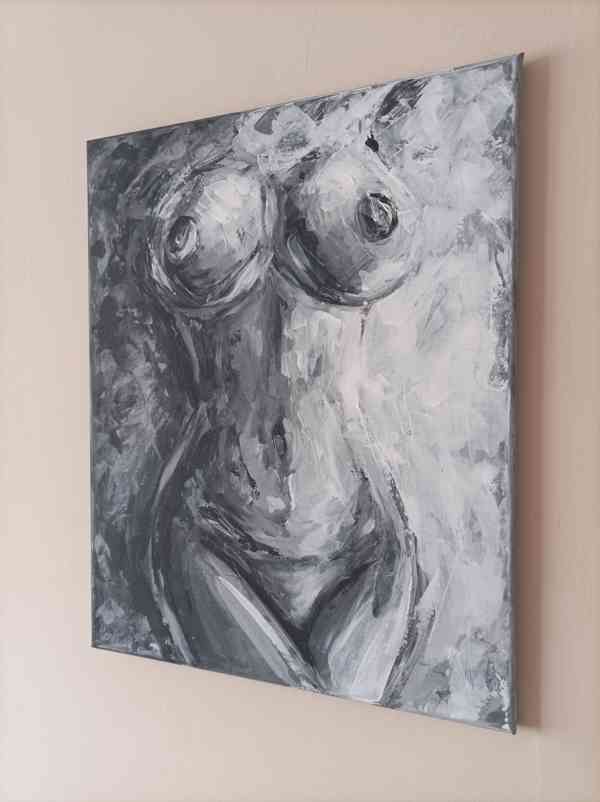 Obraz 40x50, figura, moderní umění  - foto 3