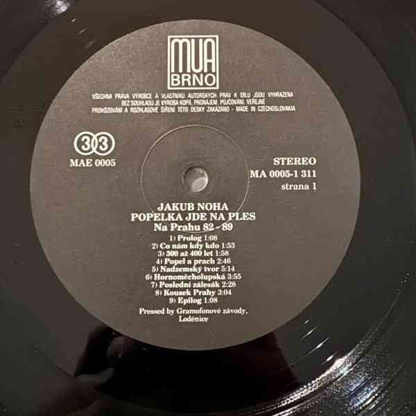 Jakub Noha - Popelka jde na ples (LP)  - foto 4