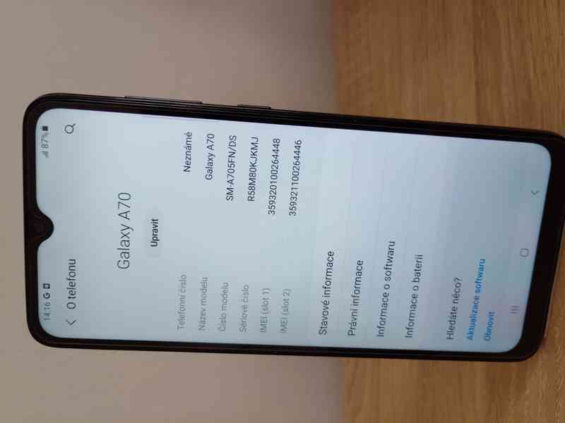 SAMSUNG Galaxy A70 (čtěte popis) - foto 3