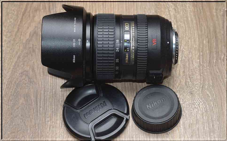 NIKON AF-S DX NIKKOR 18-200mm f/3.5-5.6 G IF ED VR **DX Zoom - foto 3