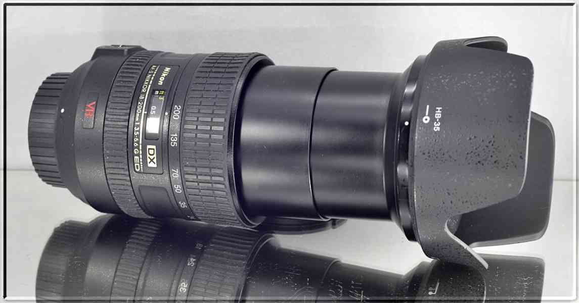 NIKON AF-S DX NIKKOR 18-200mm f/3.5-5.6 G IF ED VR **DX Zoom - foto 8