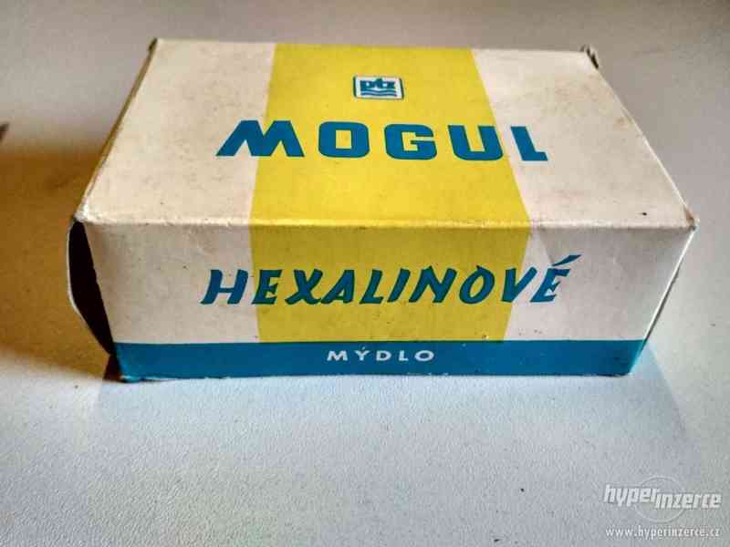 papírová krabička od hexalínového mýdla - foto 1