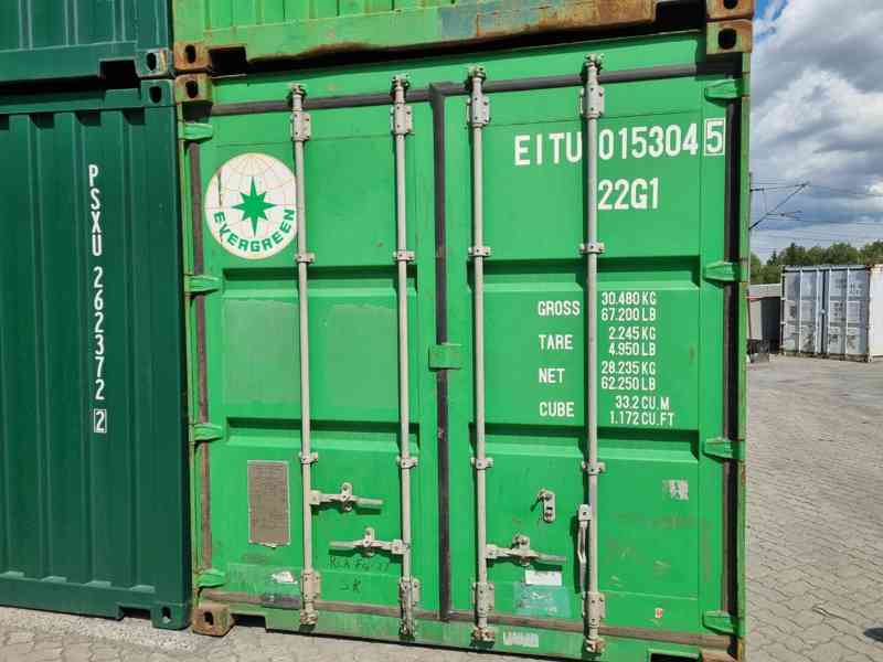 Lodní kontejner v solidním stavu ideální- volba pro sklad - foto 14