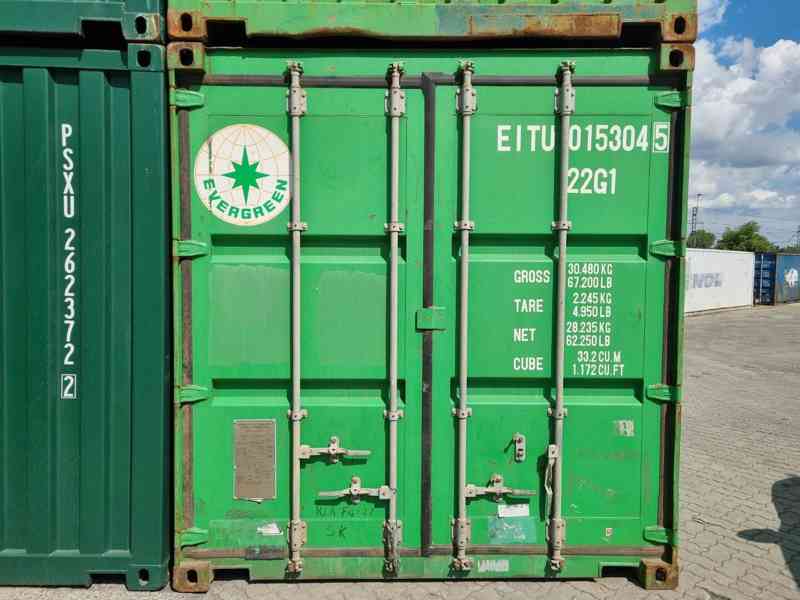 Lodní kontejner v solidním stavu ideální- volba pro sklad - foto 15