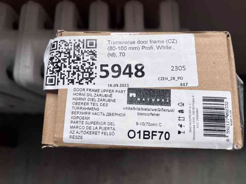 Nadpraží Naturel nové v org. balení 2.ks - foto 5