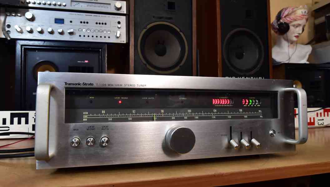 Transonic-Strato T-1109 stereo tuner 1970s - foto 1
