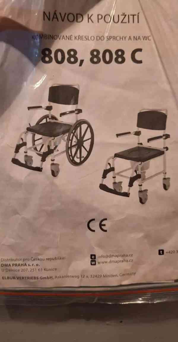 Toaletní a klozetové křeslo i do sprchy 808 C - foto 3