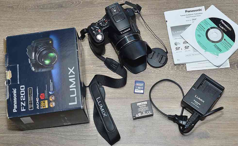 Panasonic Lumix DMC-FZ200 *24 x Op.Zoom*Full HDV - foto 3