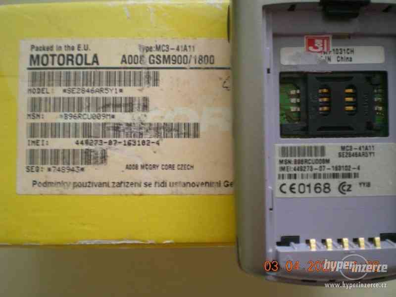 Motorola Acompli 008 - funkční dotykové telefony z r.2001 - foto 12