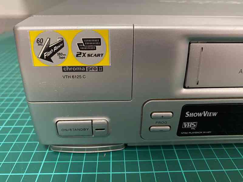 Videorekordér THOMSON VTH6125C, CHROMA PRO II - foto 2