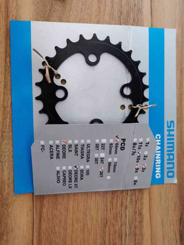 Převodník na kolo 26T