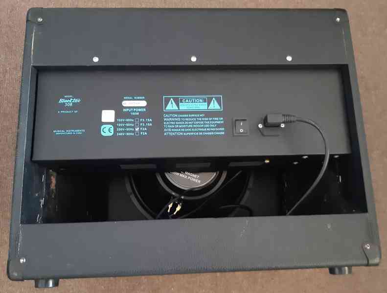 Kytarové kombo JOHNSON - BlueLine Series 50R s pruž.reverbem - foto 3