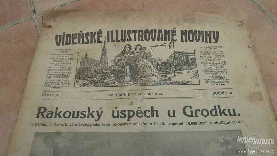 19 starých ilustrovaných novin a časopisů 1914-1930 - foto 3