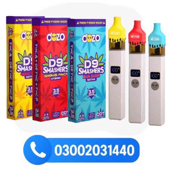 DOZO D9 Smashers Disposable 3.5G Price In Nawabshah=03002031 - foto 1