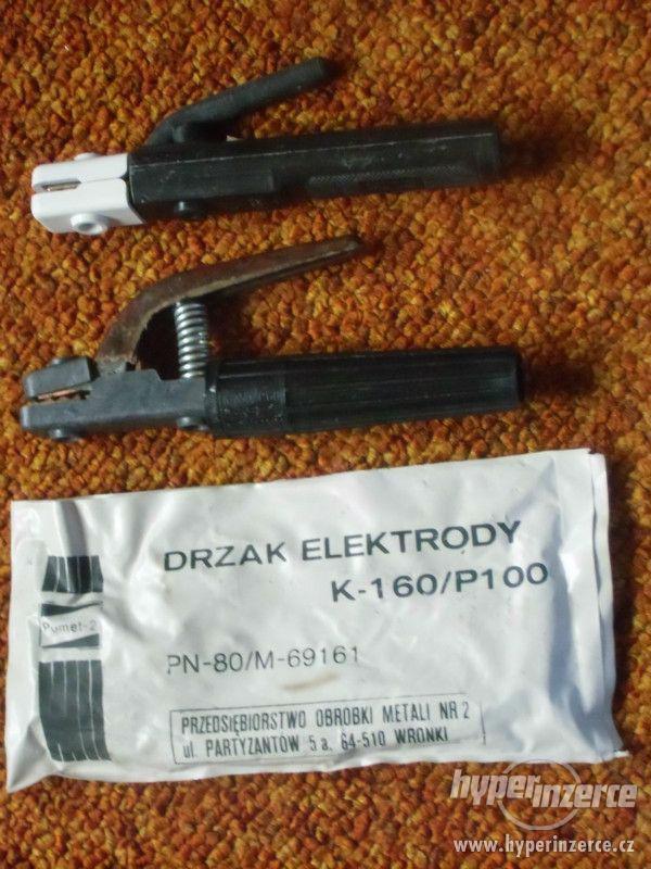 Držáky elektrod 2 ks K-160/P100, PN-80/M-69161 - foto 1
