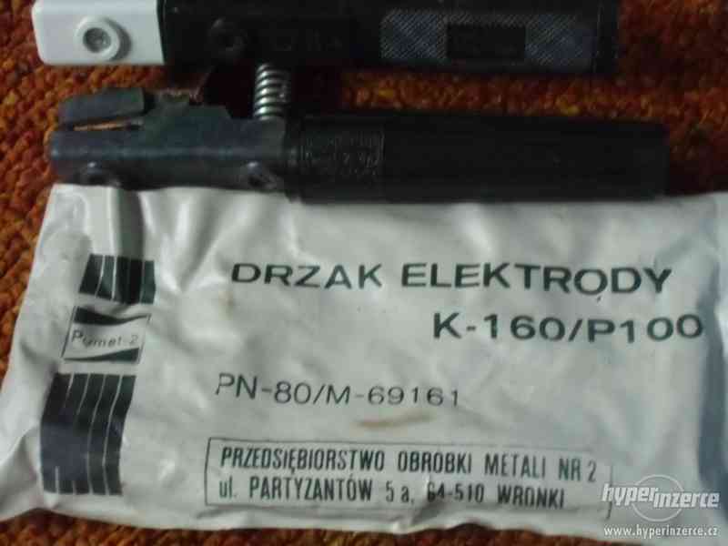 Držáky elektrod 2 ks K-160/P100, PN-80/M-69161 - foto 2