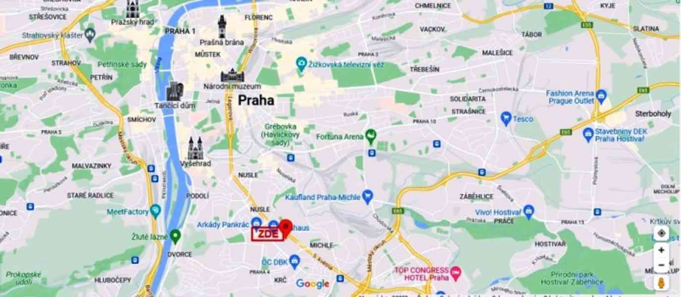 Prodej 1+kk,  27,1 m2, terasa 4,6 m2, 4.NP, Praha 4 Michle - foto 12