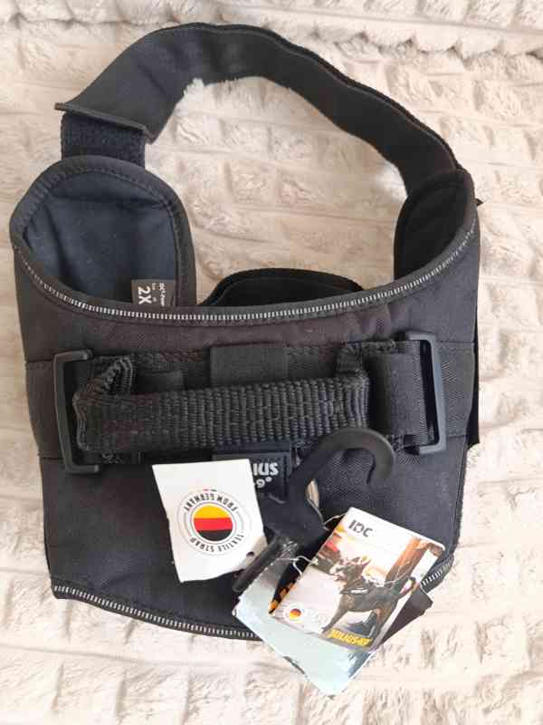 Julius-K9 silový postroj 2/L-XL 71-96 cm/50 mm, - černý
