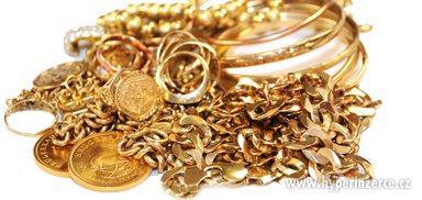Výkup zlata Šperky Koupím zlato zlomkové