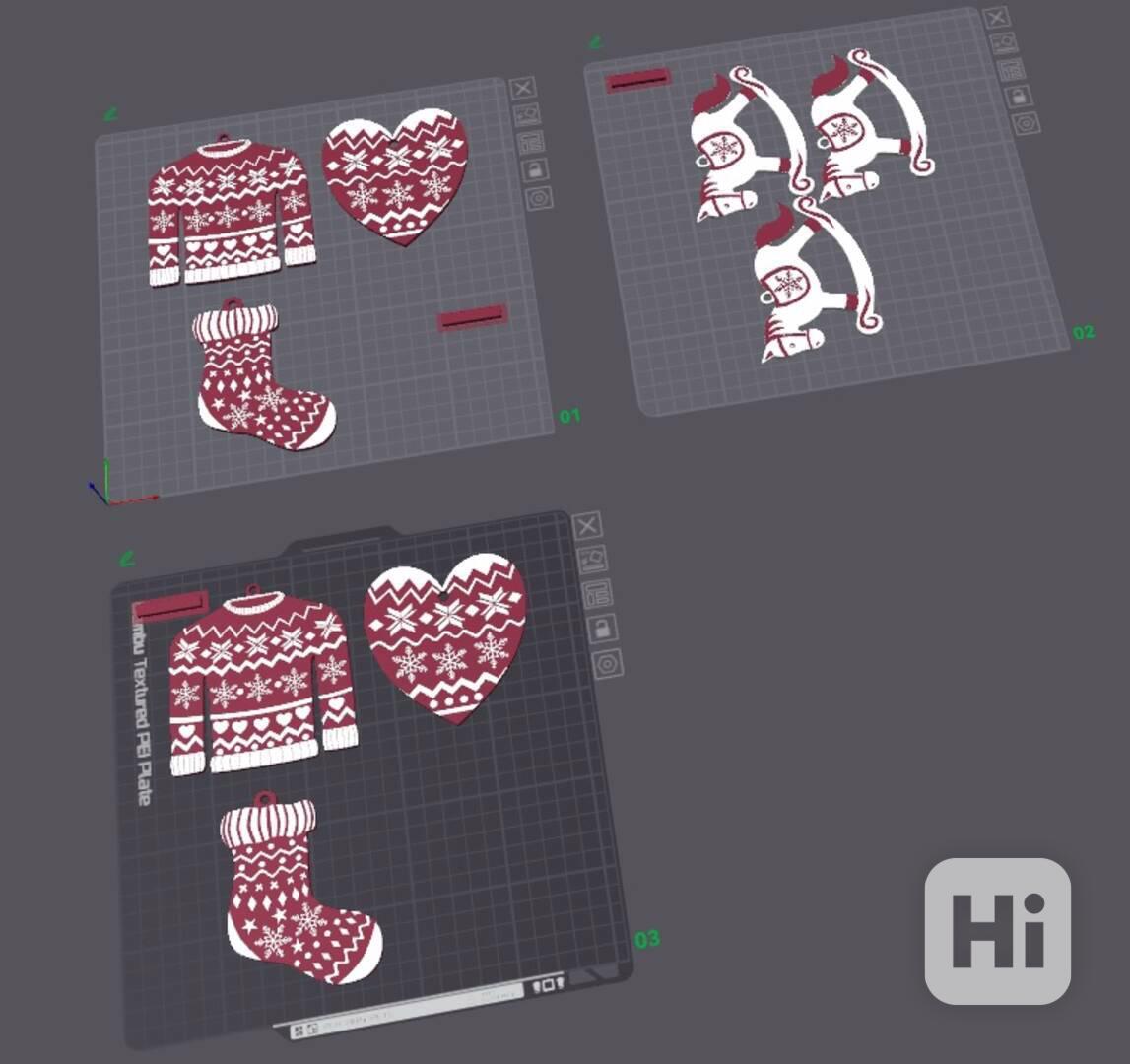 Vánoční ozdoby - foto 1