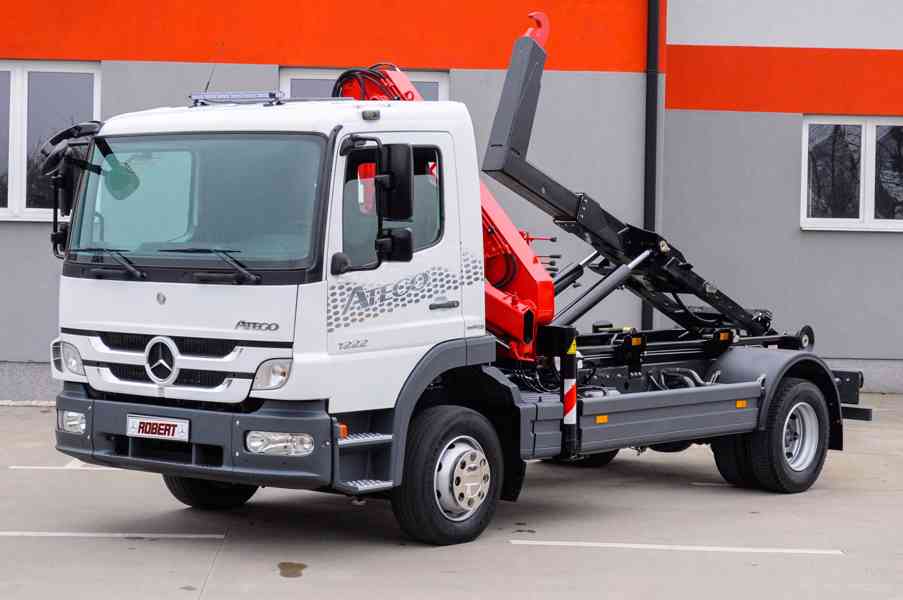 MERCEDES ATEGO 1222 NOVÝ HÁKOVÝ NOSIČ KONTEJNERŮ HYDR. RUKA - foto 92