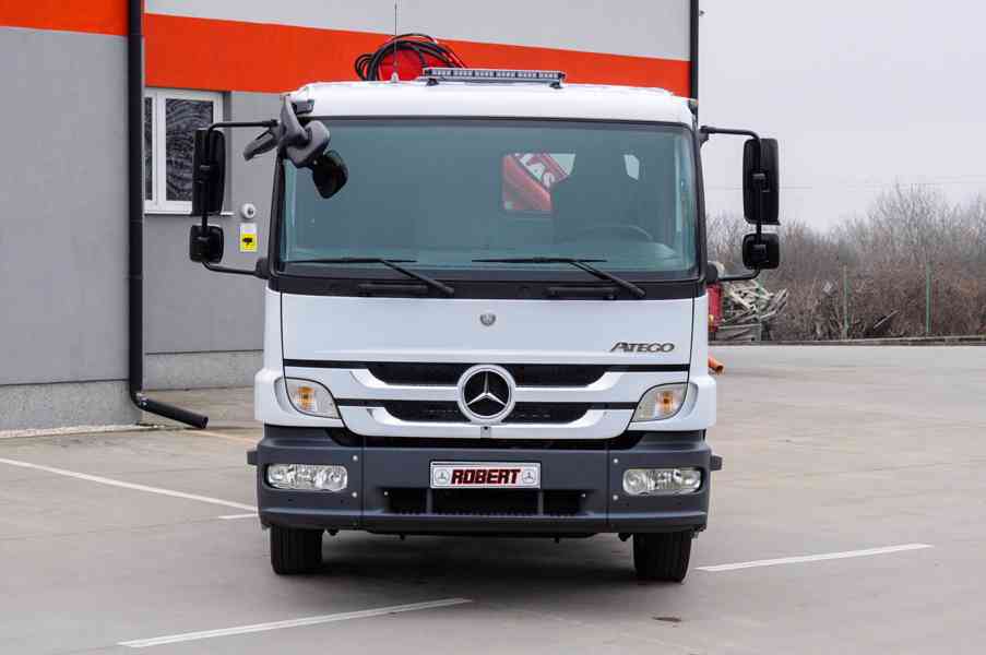 MERCEDES ATEGO 1222 NOVÝ HÁKOVÝ NOSIČ KONTEJNERŮ HYDR. RUKA - foto 2