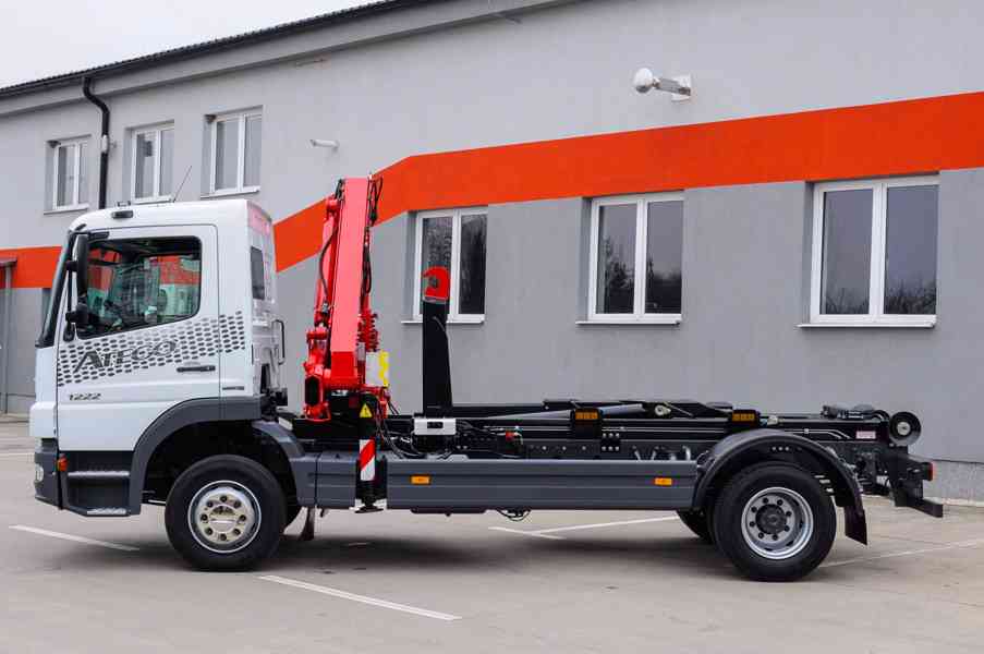MERCEDES ATEGO 1222 NOVÝ HÁKOVÝ NOSIČ KONTEJNERŮ HYDR. RUKA - foto 81