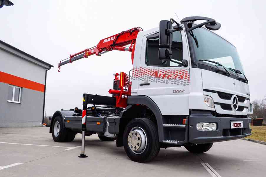 MERCEDES ATEGO 1222 NOVÝ HÁKOVÝ NOSIČ KONTEJNERŮ HYDR. RUKA - foto 110