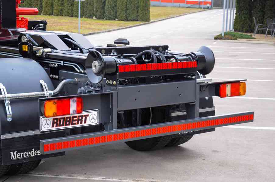 MERCEDES ATEGO 1222 NOVÝ HÁKOVÝ NOSIČ KONTEJNERŮ HYDR. RUKA - foto 26