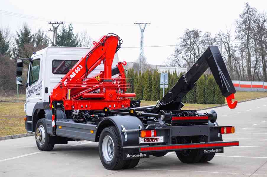 MERCEDES ATEGO 1222 NOVÝ HÁKOVÝ NOSIČ KONTEJNERŮ HYDR. RUKA - foto 99
