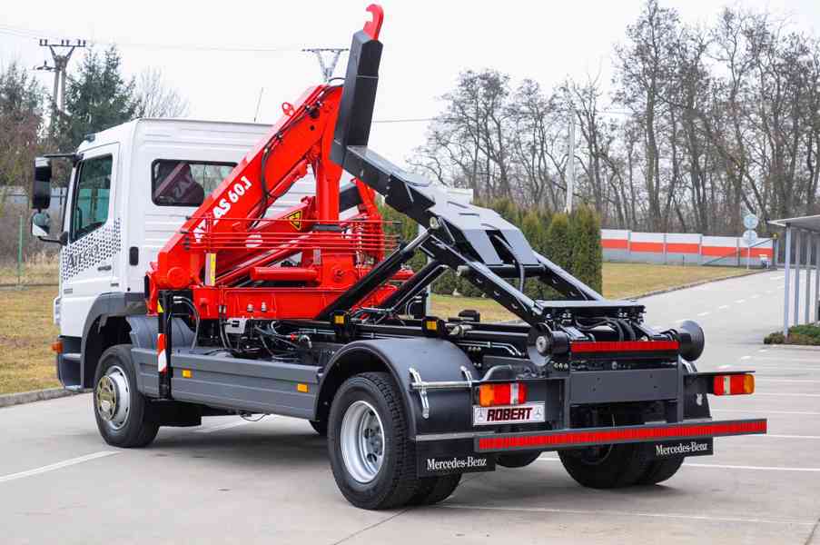 MERCEDES ATEGO 1222 NOVÝ HÁKOVÝ NOSIČ KONTEJNERŮ HYDR. RUKA - foto 94
