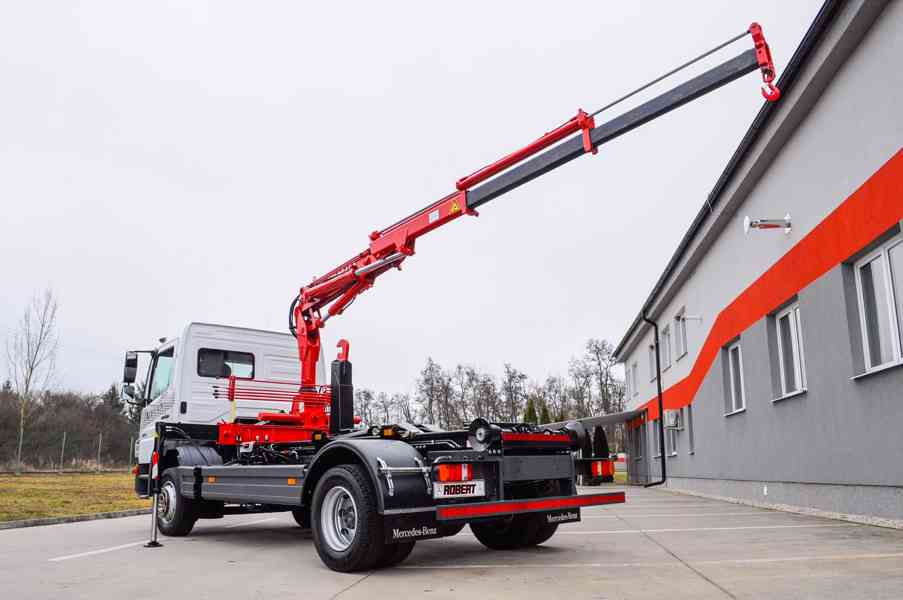 MERCEDES ATEGO 1222 NOVÝ HÁKOVÝ NOSIČ KONTEJNERŮ HYDR. RUKA - foto 105