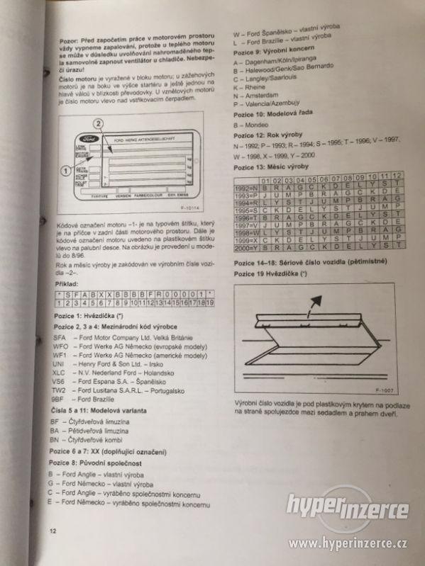 Dílenská příručka Ford Mondeo 1992-2000 Jak na to? - foto 3