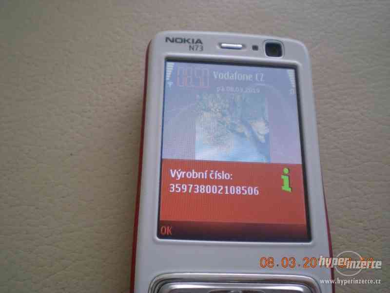 Nokia N73 - funkční mobilní telefony z r.2006 od 350,-Kč - foto 4