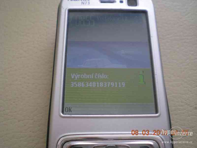 Nokia N73 - funkční mobilní telefony z r.2006 od 350,-Kč - foto 15