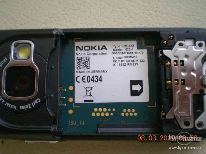 Nokia N73 - funkční mobilní telefony z r.2006 od 350,-Kč - foto 22