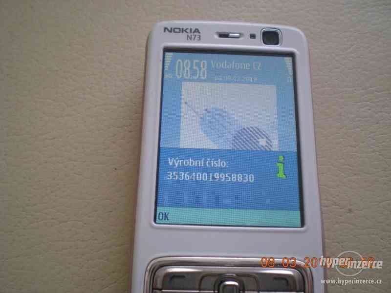 Nokia N73 - funkční mobilní telefony z r.2006 od 350,-Kč - foto 25
