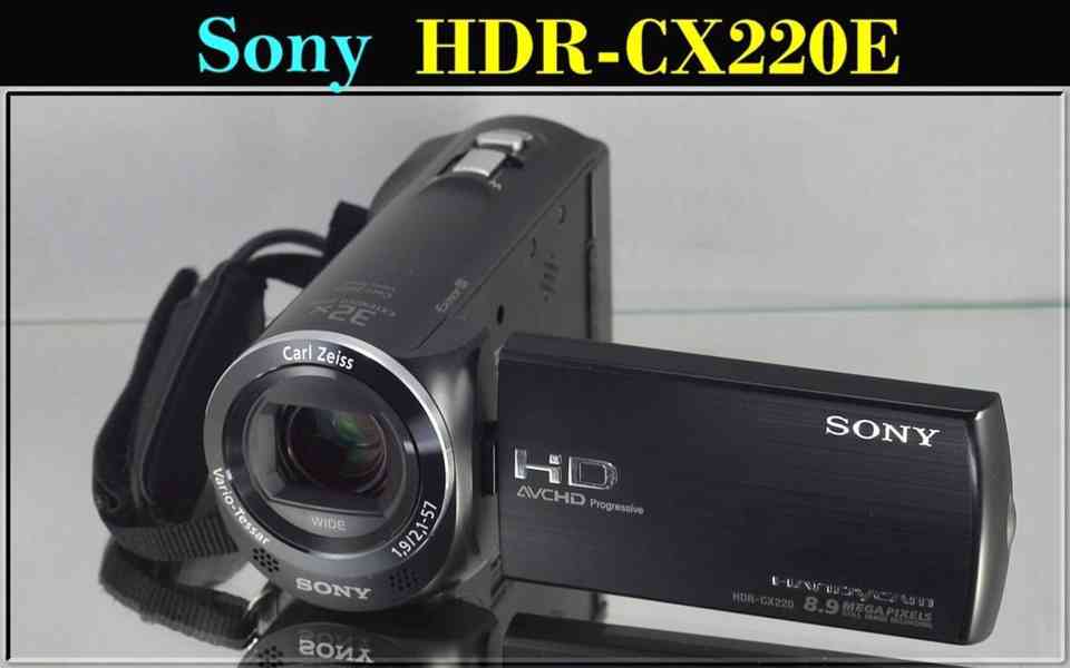 Sony HDR-CX220E *CMOS Exmor*Full HDV 1920×1080 50p