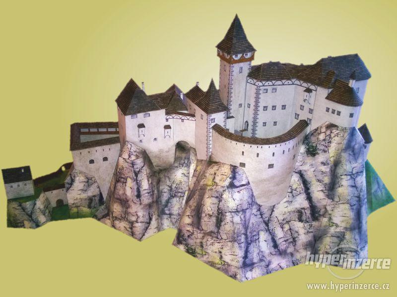 Papírový model hradu Lietava - foto 2