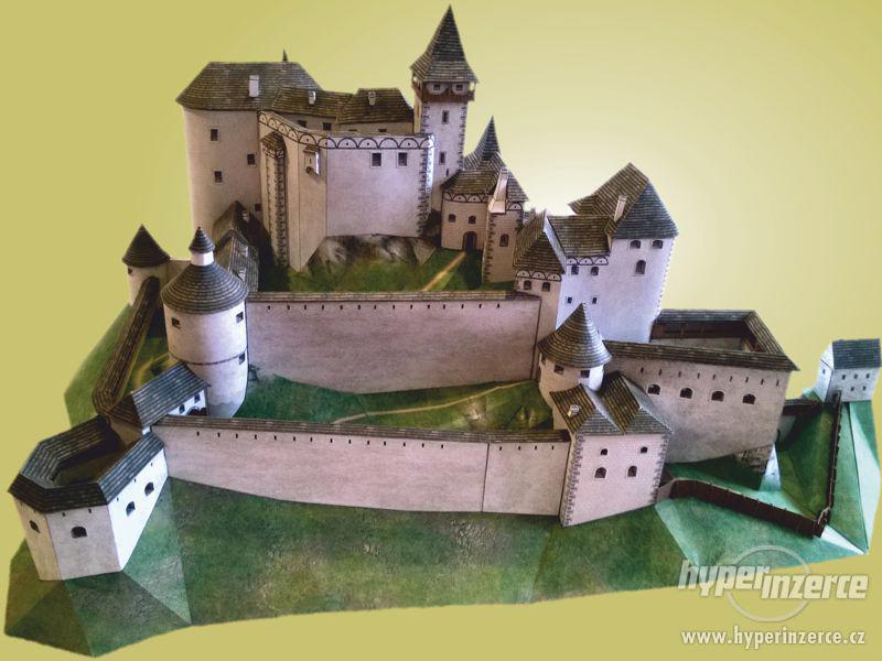 Papírový model hradu Lietava - foto 3