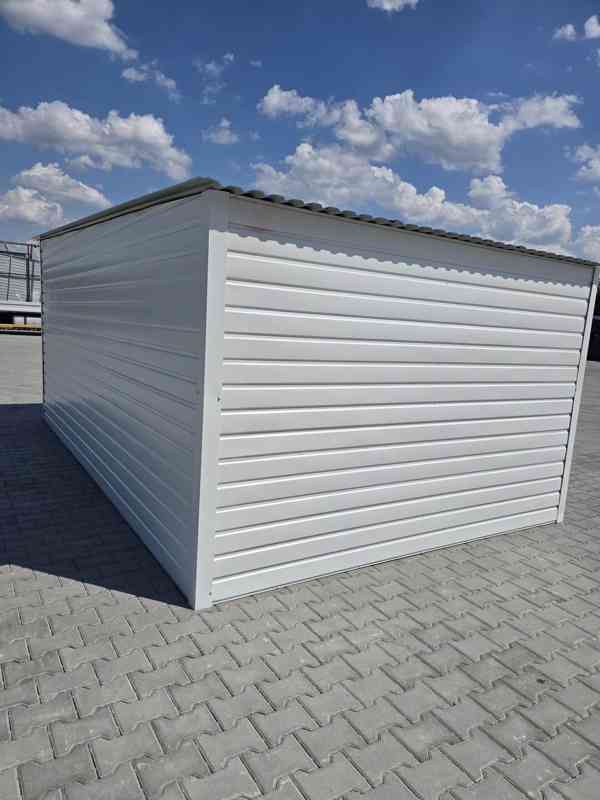 Plechová garáž 3x5 m - foto 3