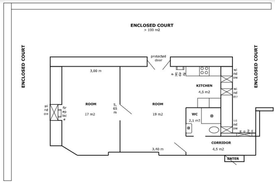 Prodej bytu 2+kk 48.3 m² (Loft) s terasou >100m, Praha 3 - foto 3