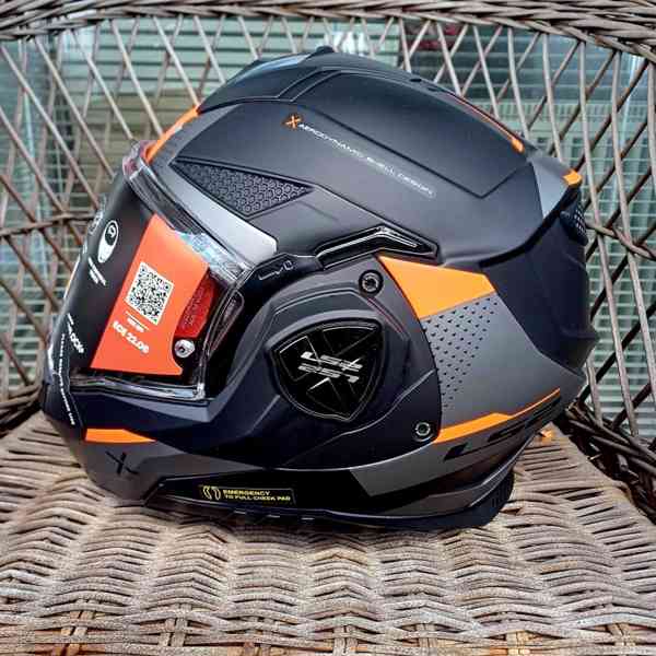 Silniční překlápěcí přilba LS2 Advant X Oblivion - foto 2