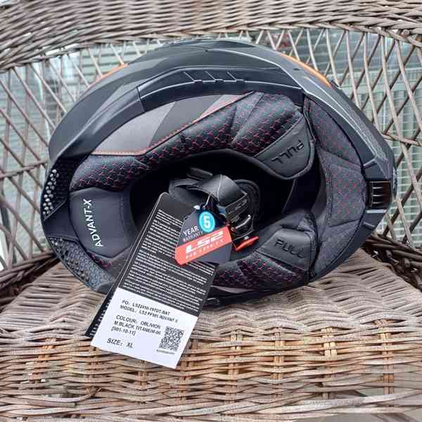Silniční překlápěcí přilba LS2 Advant X Oblivion - foto 5