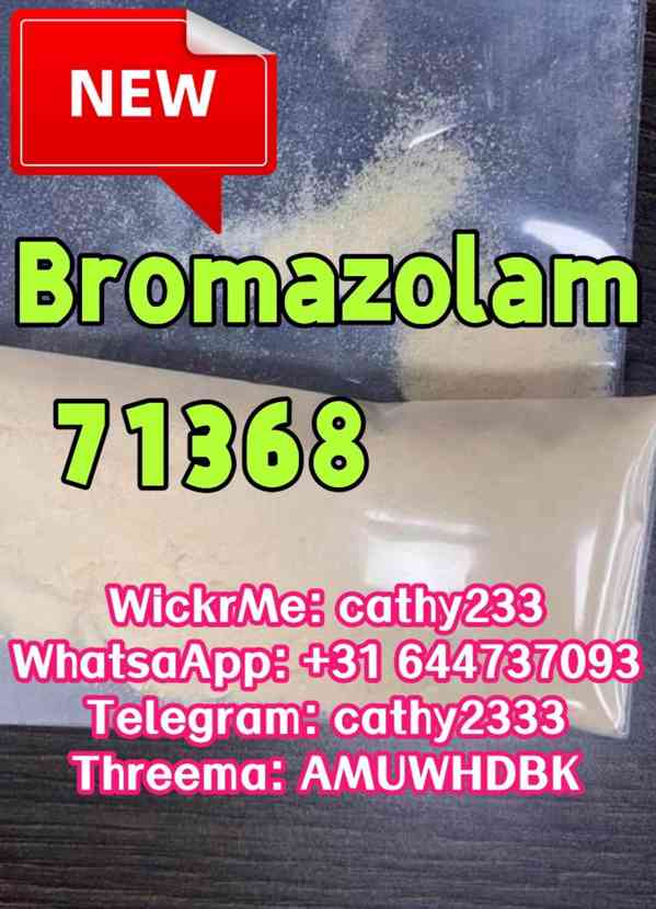 Nitra bromazolam nitrazolam fluctizolam etizolam 71368-80-4 - foto 8